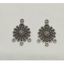 Earring Finding Silver plated