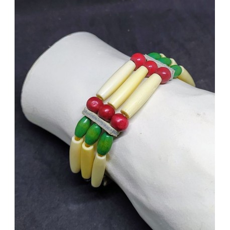 Bone bracelet from Nepal