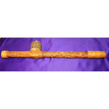 Old Opium pipe made by Yak Bone.