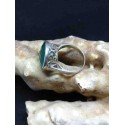 Emerald Handmade Silver 925 Ring from India